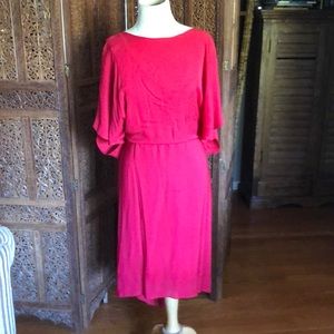Max Azria Hot Red Dress